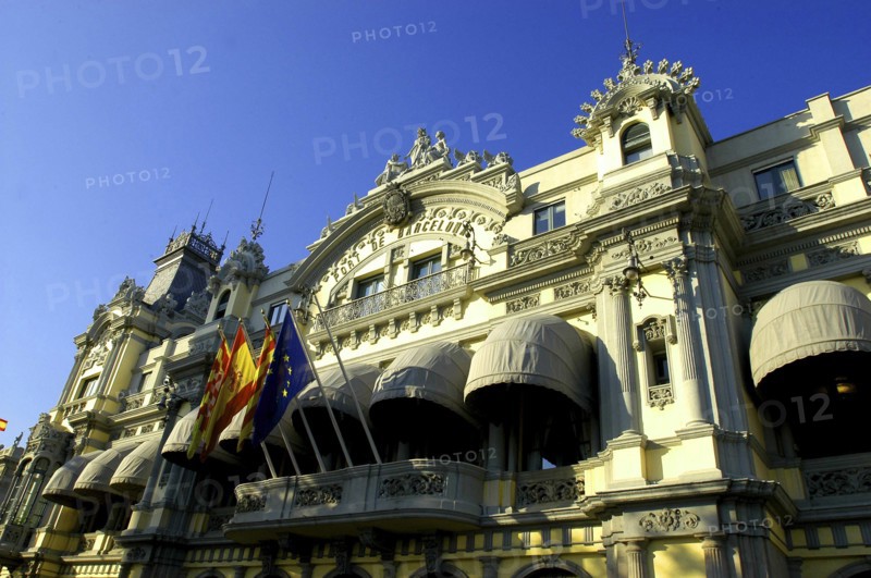 SPAIN, Catalonia, Barcelona, Port of Barcelona building