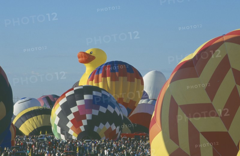 USA, New Mexico, Albuquerque, Balloon fiesta
