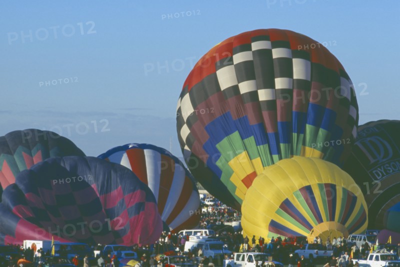 USA, New Mexico, Albuquerque, Balloon fiesta