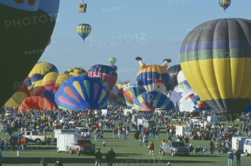 USA, New Mexico, Albuquerque, Balloon fiesta