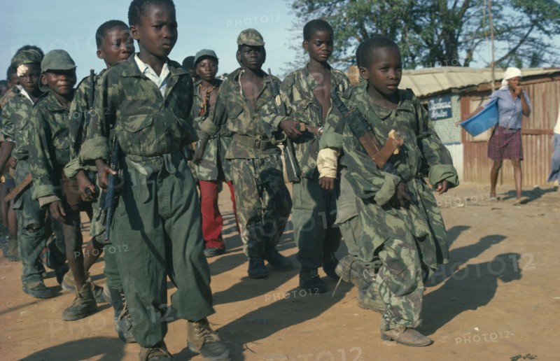 ANGOLA, Conflict, Child soldiers