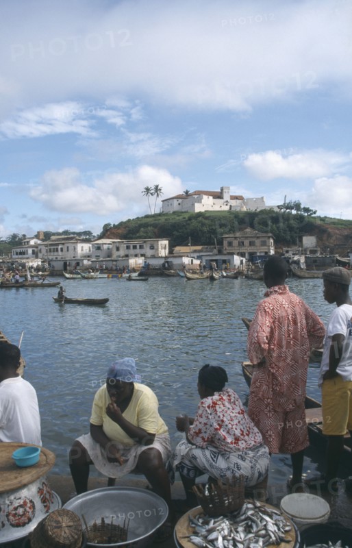 GHANA, Elmina, St Jagos Fort