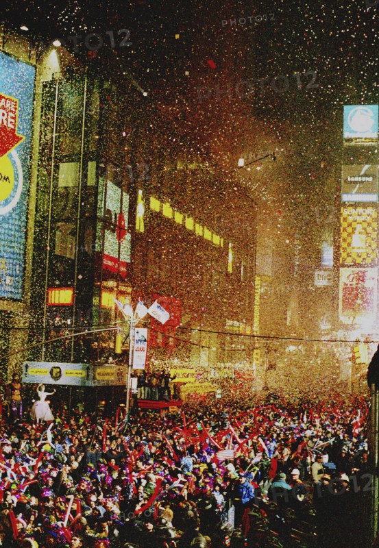 USA, New York State, New York City, Times Square New Year celebration