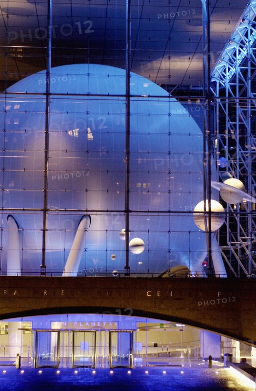 USA, New York State, New York City, Rose Centre. American Museum of Natural History. Hayden Planetarium