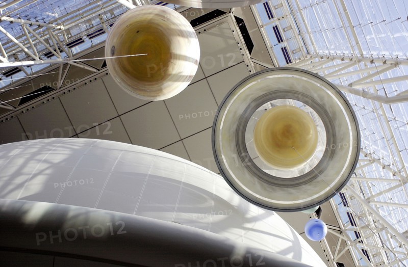 USA, New York State, New York City, Rose Centre. American Museum of Natural History. Hayden Planetarium detail