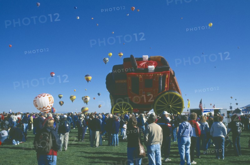 USA, New Mexico, Albuquerque, Balloon fiesta