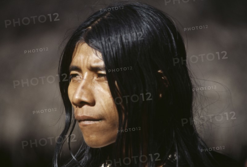 COLOMBIA, People, Kogi, Portrait of a young Kogi man