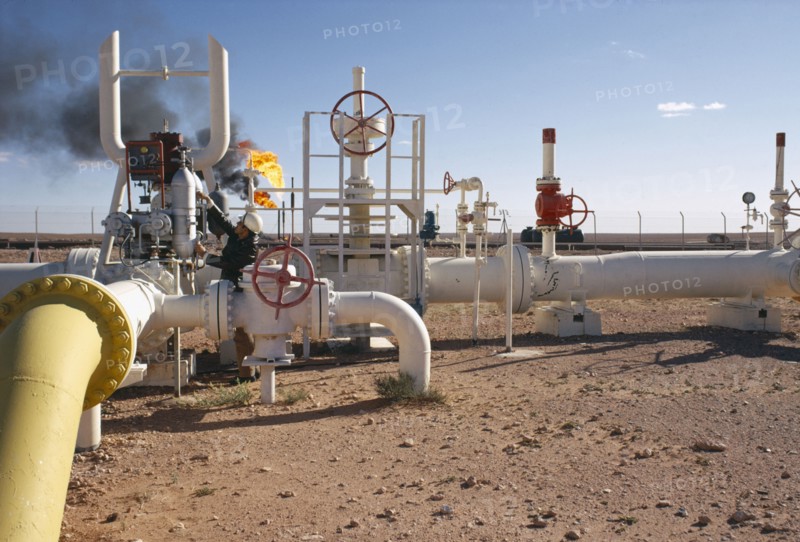 ALGERIA, Hani Remel, Natural Gas field.