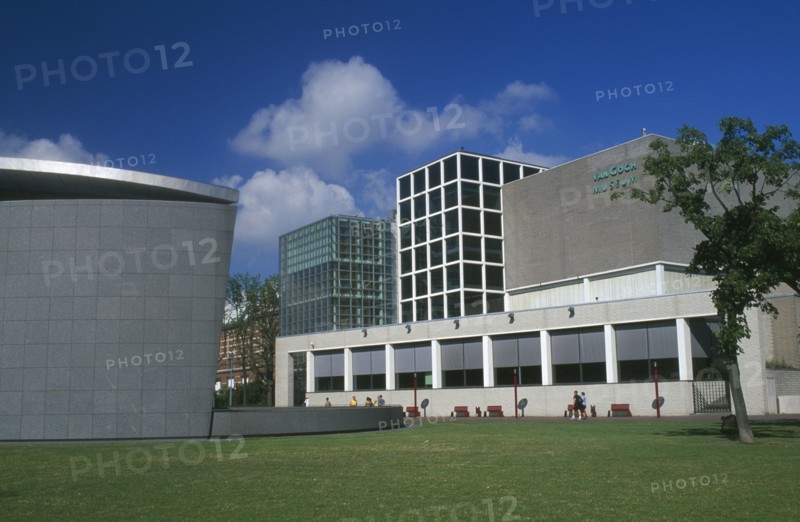 HOLLAND, Noord, Amsterdam, Van Gogh Museum exterior