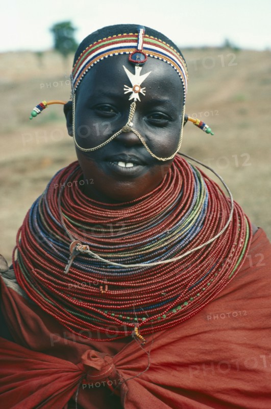KENYA, Indigenous People, Samburu girl