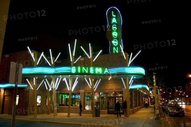USA, Minnesota, Minneapolis, Lagoon Cinema is the largest art movie theater in the Twin Cities located in the fashionable Uptown area.