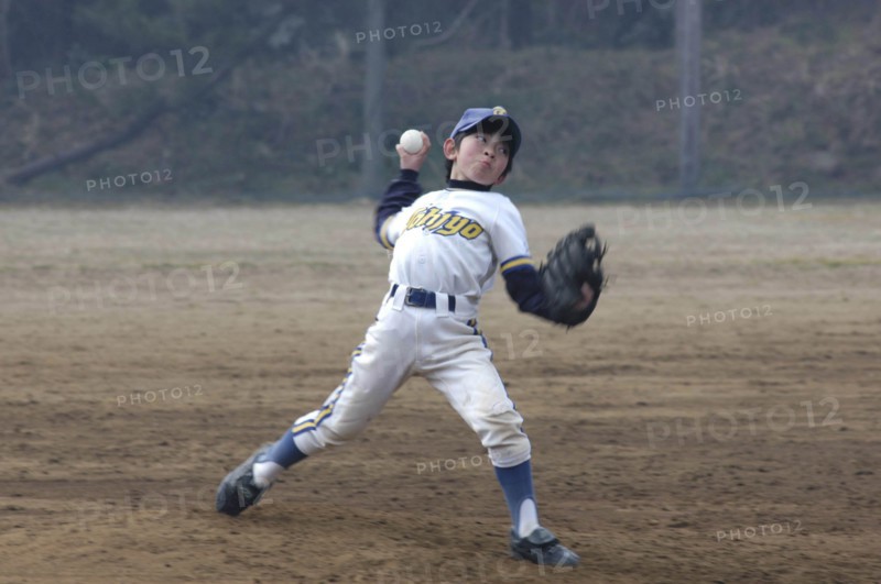 JAPAN, Chiba, Tako, "12 yer old, 6th grader, Kazuma Kikawa pitches for Toujou Shonen Yakyu Baseball Club. Little league "