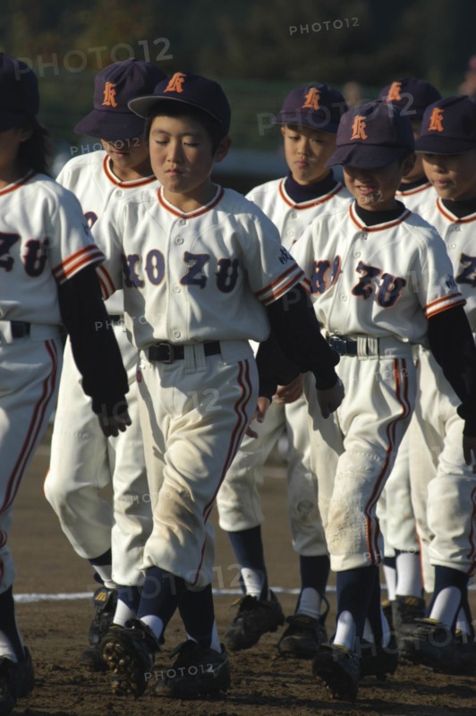 JAPAN, Chiba, Tako, Little league Baseball team
