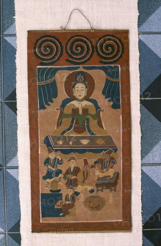 THAILAND, General, Yao religious painting used in Taoist ceremonies