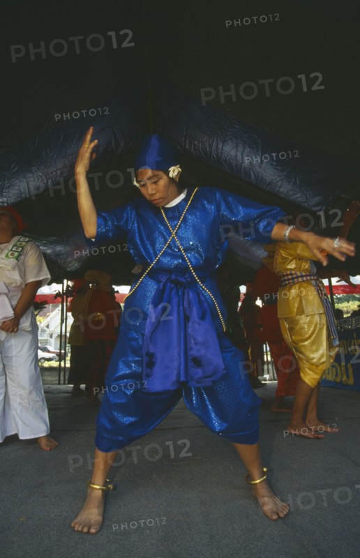 THAILAND, Chiang Mai, Spirit Medium or Trance dancer
