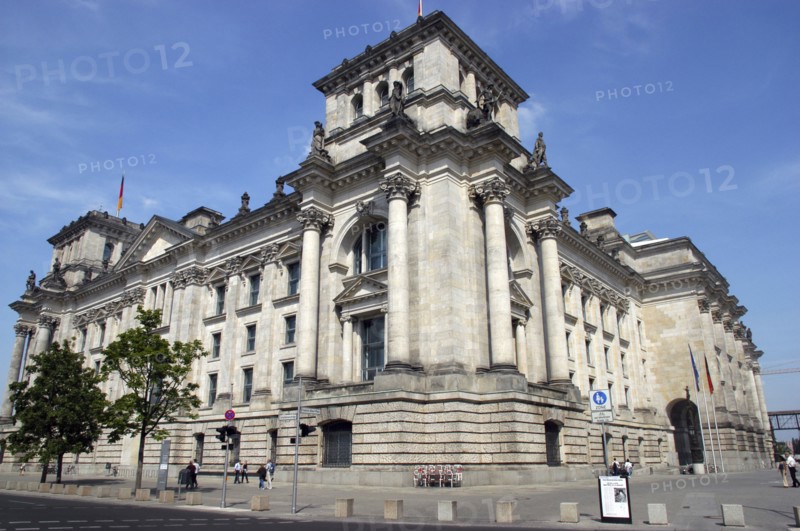 GERMANY, Berlin, Reichstag historical parliament building