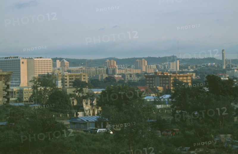 NIGERIA, Abuja, City skyline.