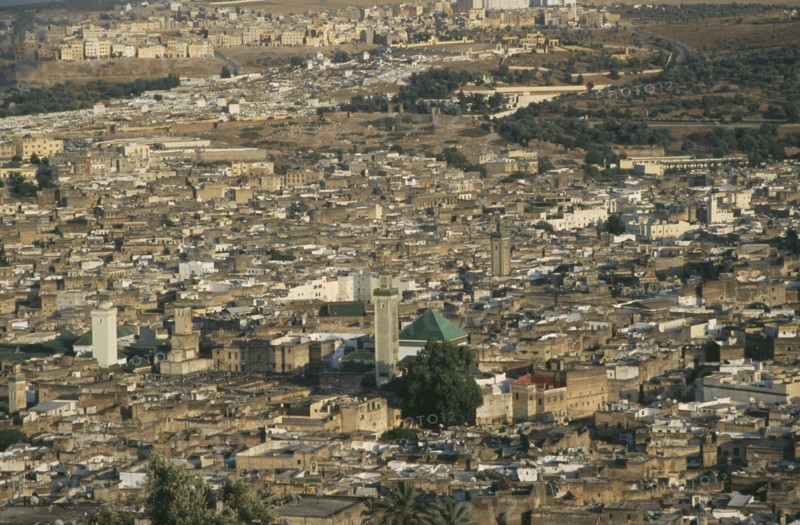 MOROCCO, Fes, Cityscape