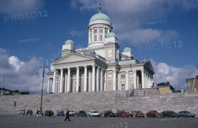 FINLAND, Helsinki, Cathedral exterior also known as the Great Church