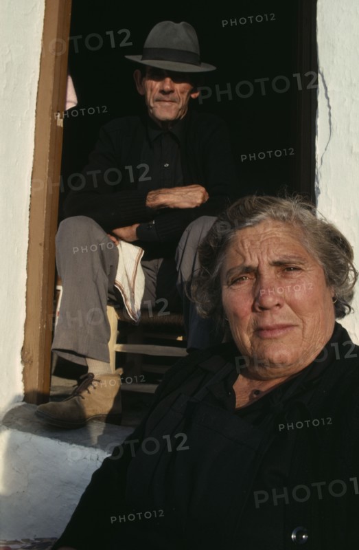SPAIN, Andalucia, Portrait of Andalucian village couple.