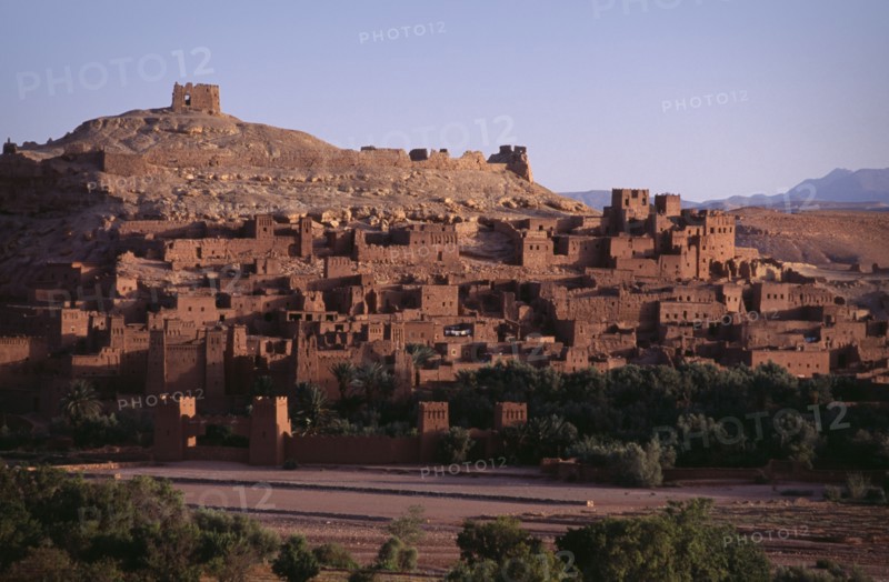 MOROCCO, Ait Benhaddou, Kasbah and hill town used in films such as Jesus of Nazareth and Lawrence of Arabia.
