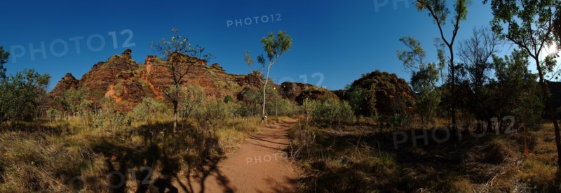 Australia, Western Australia, Kununurra, Panorama Of The Hidden Valley - Kununurra