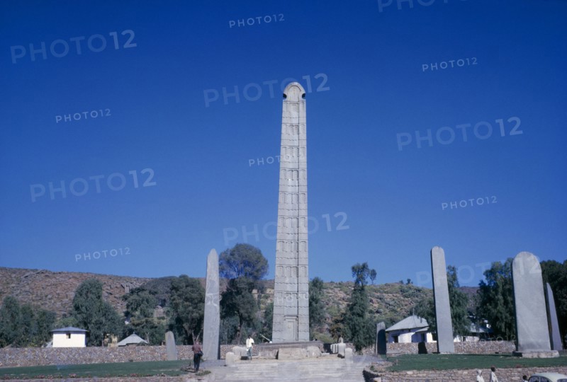 ETHIOPIA, North, Axum, Stelae dating from the 2nd and 4th Centuries AD.