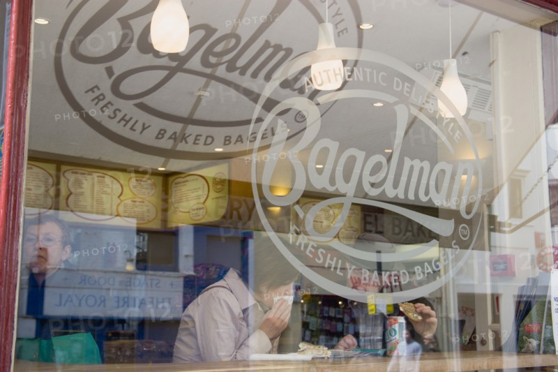 ENGLAND, East Sussex, Brighton, Bagleman shop in Bond street in the North Laines area.