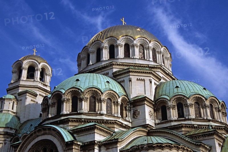 BULGARIA, Sofia, Alexander Nevsky Cathedral.