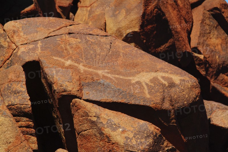 Australia, Western Australia, Dampier, "40,000 yo Aboriginal Art that is currently being bulldozed by petrol company"