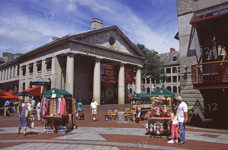 USA, Massachusetts, Boston, Quincy Market.