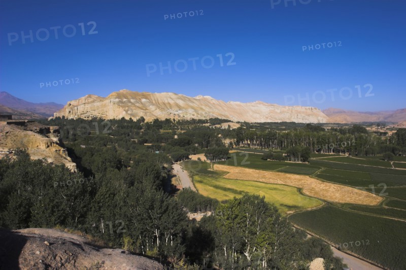 AFGHANISTAN, Bamiyan Province, Bamiyan , View of Bamiyan valley