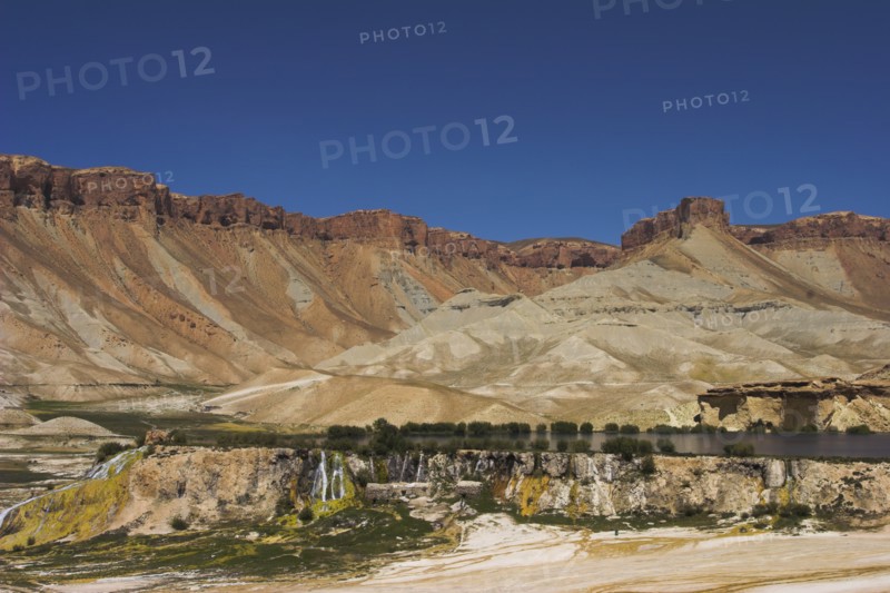 AFGHANISTAN, Band-E- Amir , "Band-E- Amir (Dam of the King) crater Lakes, Band-I-Zulfiqar the main lake