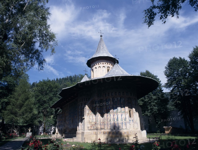 ROMANIA, Voronet, Painted Monastery