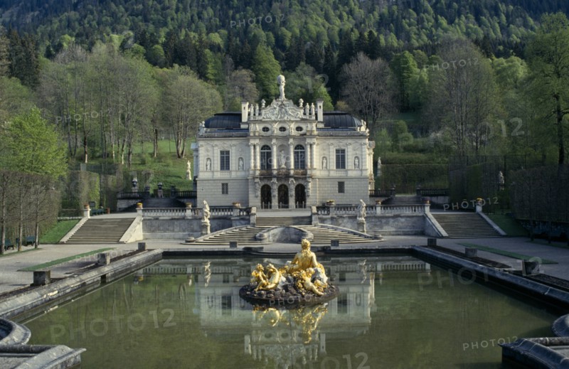 GERMANY, Bavaria, Schloss Linderhof or Linderhof Palace