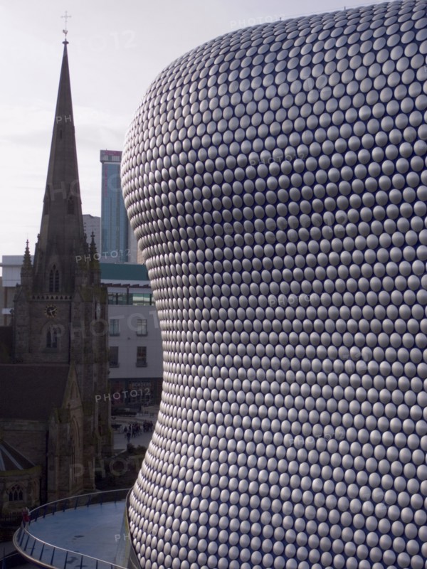 ENGLAND, West Midlands, Birmingham, Exterior of Selfridges department store in the Bullring shopping centre.
