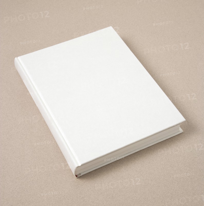 INDUSTRY, Publishing, Paper, White hardback book
