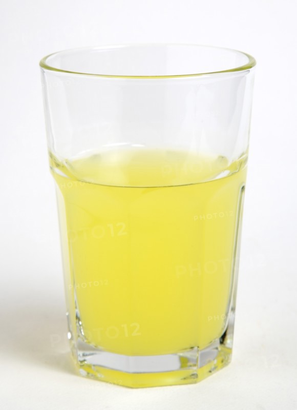 DRINK, Soft Drinks, Sugar, Soda glass containing yellow coloured soft drink