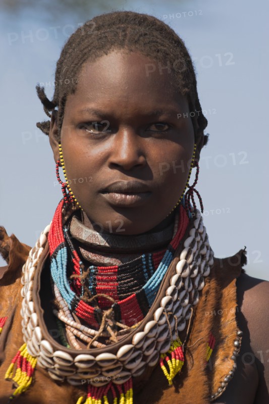 ETHIOPIA, Lower Omo Valley, Tumi, Dombo village (Hamer peoples)