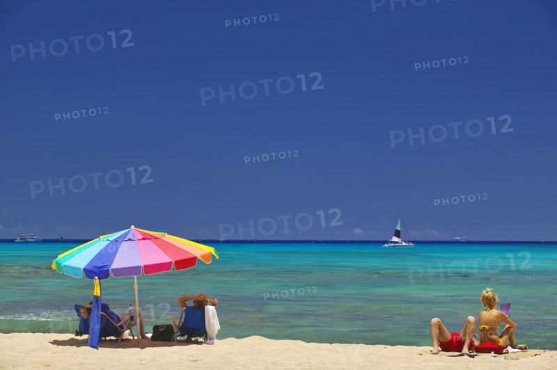USA, Hawaii, Oahu, Waikiki Beach.