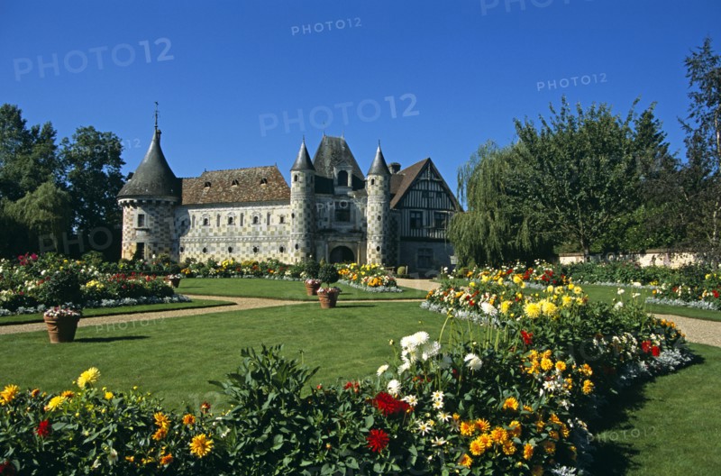 FRANCE, Calvados, Normandy, "Chateau de St-Germain-de-Livet, Normandy, France "