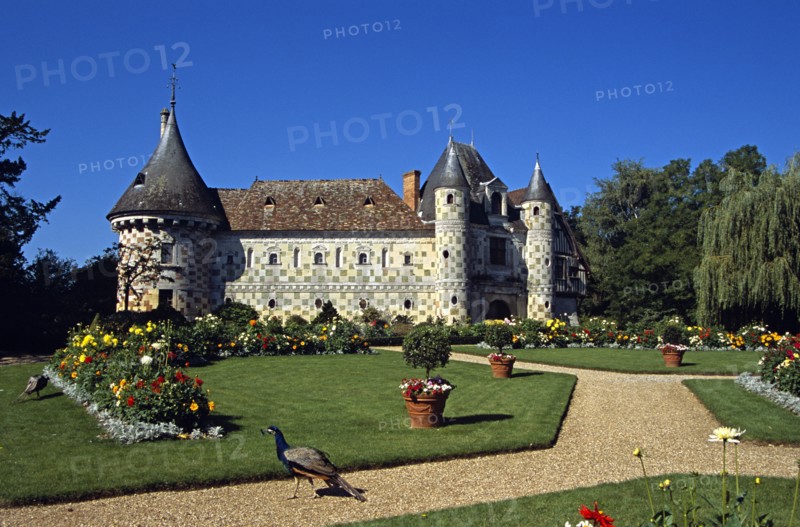 FRANCE, Calvados, Normandy, "Chateau de St-Germain-de-Livet, Normandy, France "