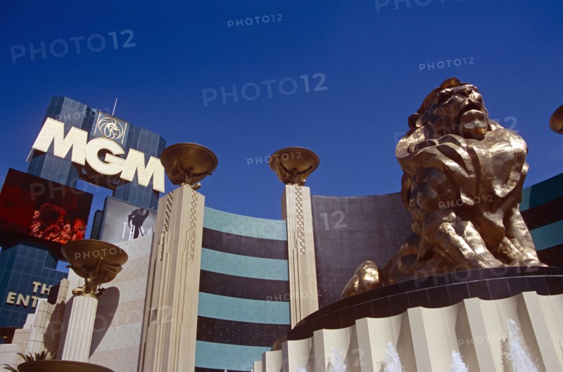 USA, Nevada, Las Vegas, MGM Grand Hotel and Casino.