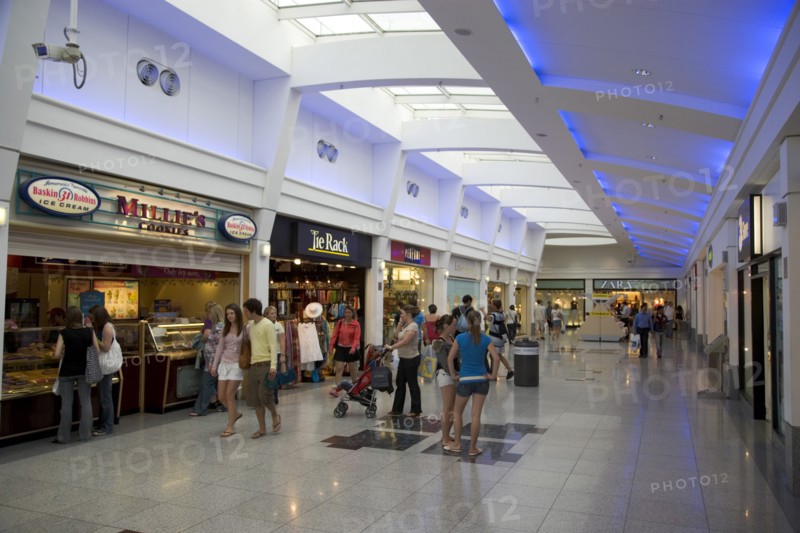 ENGLAND, East Sussex, Brighton, Interior of Churchill Square shopping centre mall.