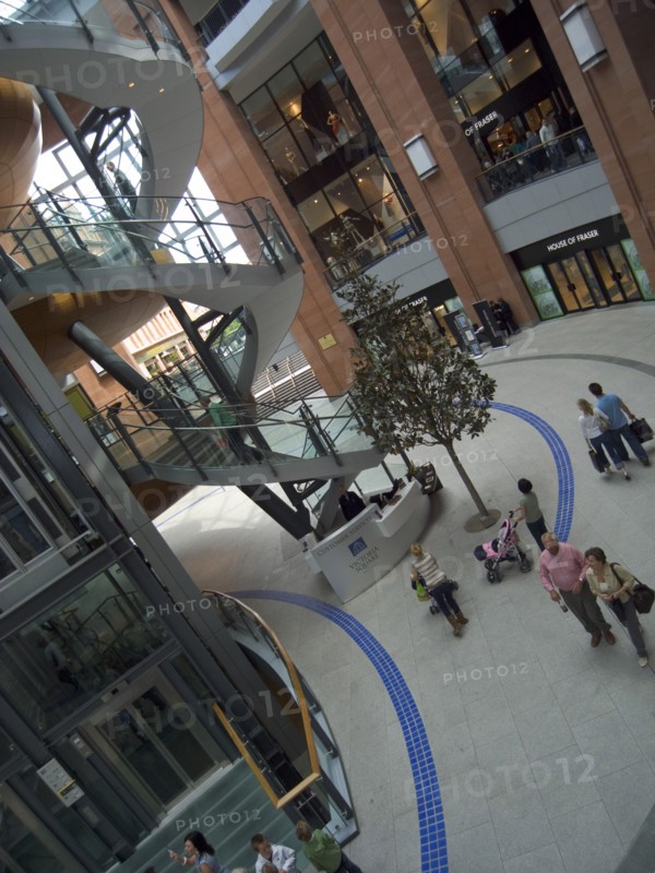 IRELAND, North, Belfast, Victoria Square shopping mall.