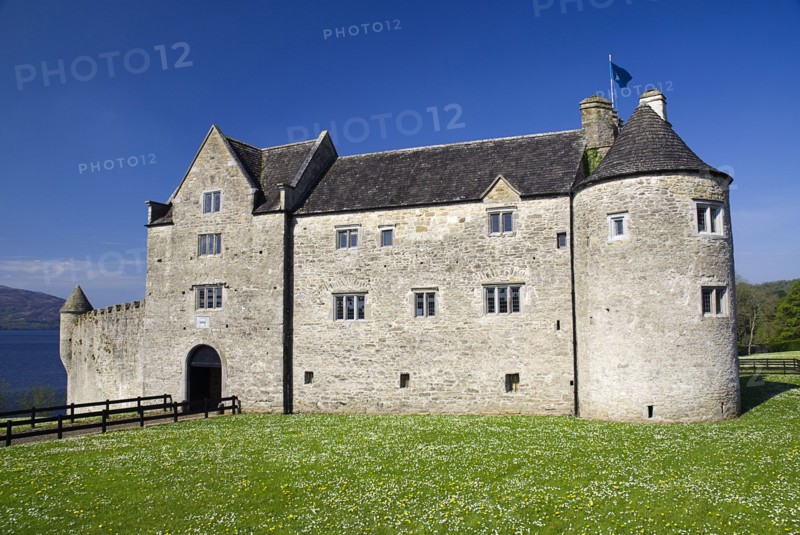 20093582 IRELAND Leitrim Parkes Castle General view of the castles facade