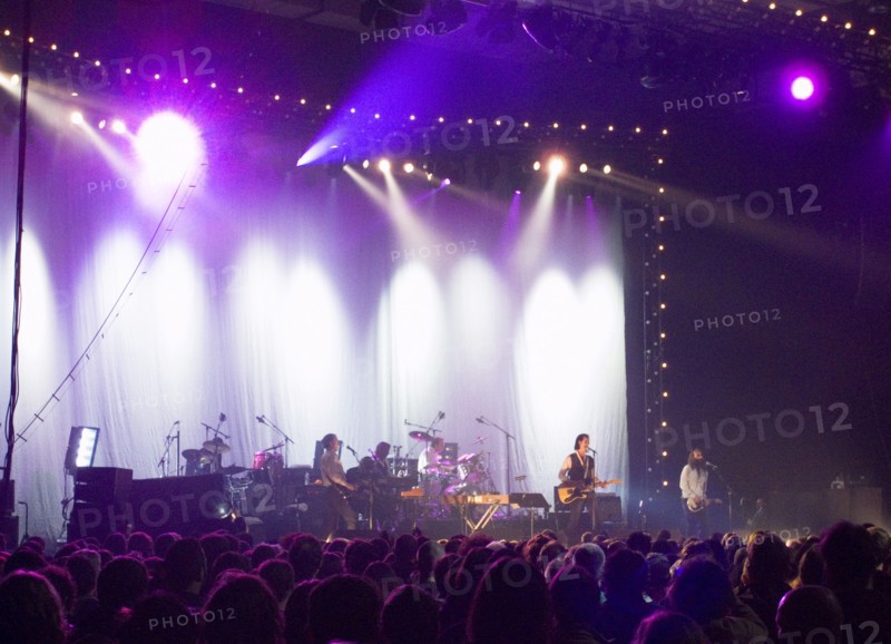 MUSIC, Performance, Concert, Nick Cave and the Badseeds on stage an the Brighton Centre.
