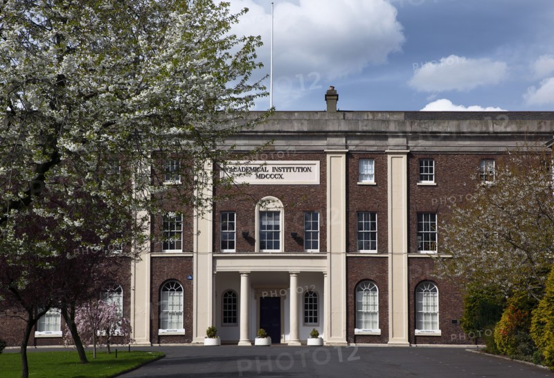 IRELAND, North, Belfast, "College Square East, Entrance to Belfast Academical Institute Collece, known as INST."