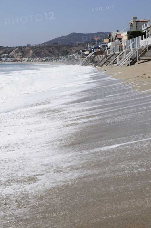 USA, California, Los Angeles, "Malibu Colony beach, Malibu"