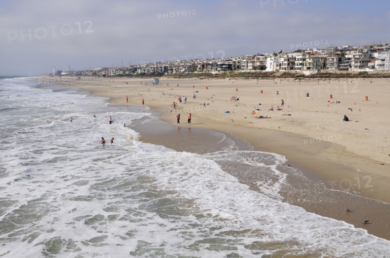 USA, California, Los Angeles, "Beach views, Manhattan Beach"